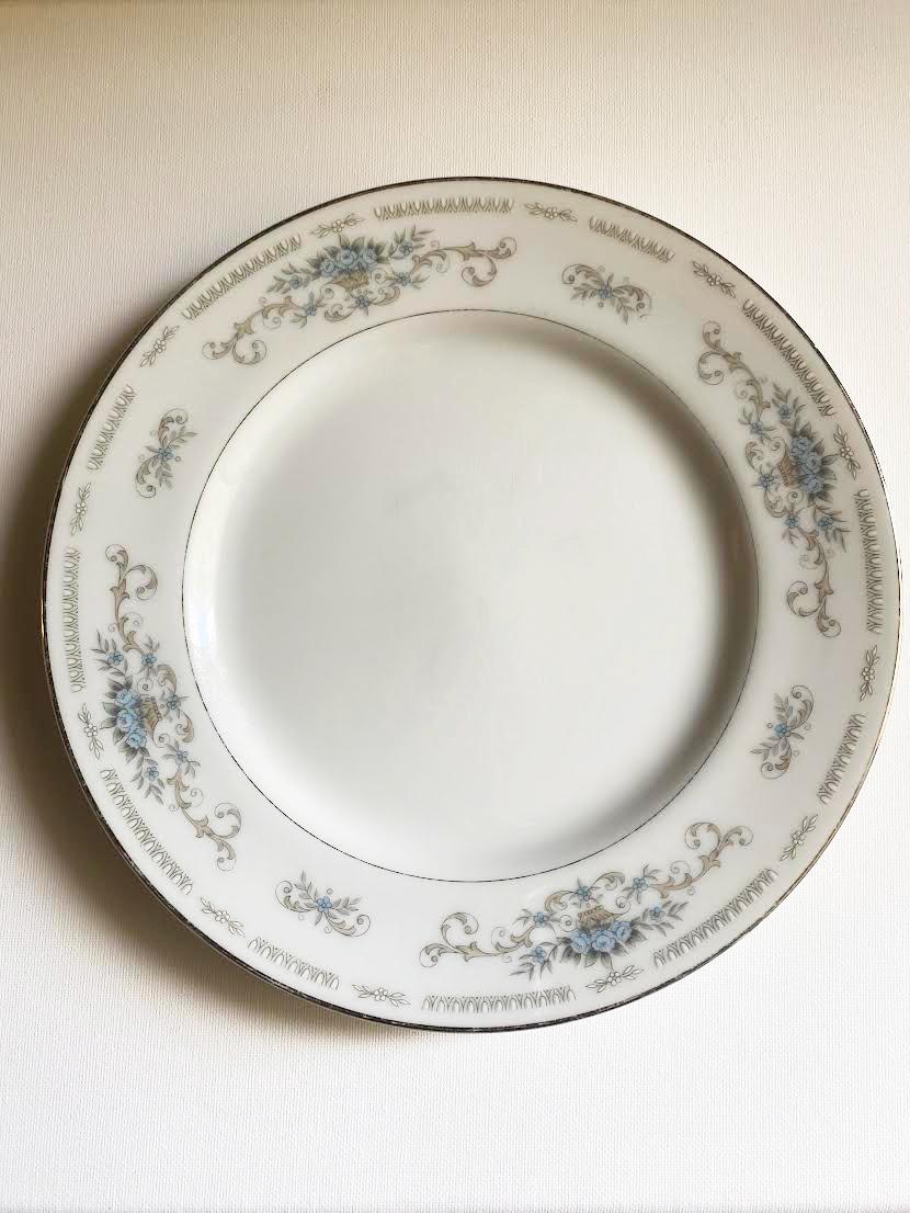 Custom Hand-Painted Dog Portrait on a Vintage Plate, Diane, small 6" med. 7.5"