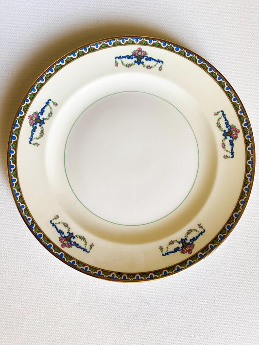Custom Hand-Painted Dog Portrait on a Vintage Plate, Bavaria, small 6"